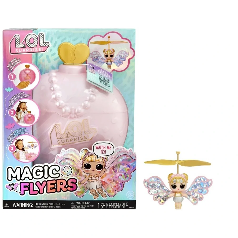 LOL Surprise Magic Flyers: Sky Starling. Collectible Doll, Bottle Unboxing. NEW